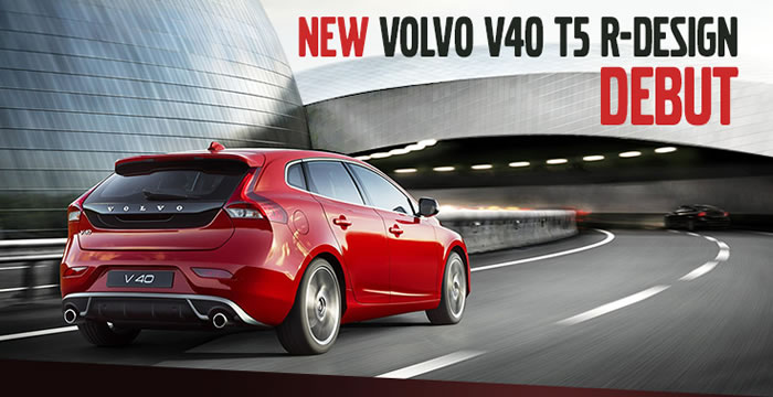2015年モデルVOLVO V40 T5 R-DESIGNデビュー